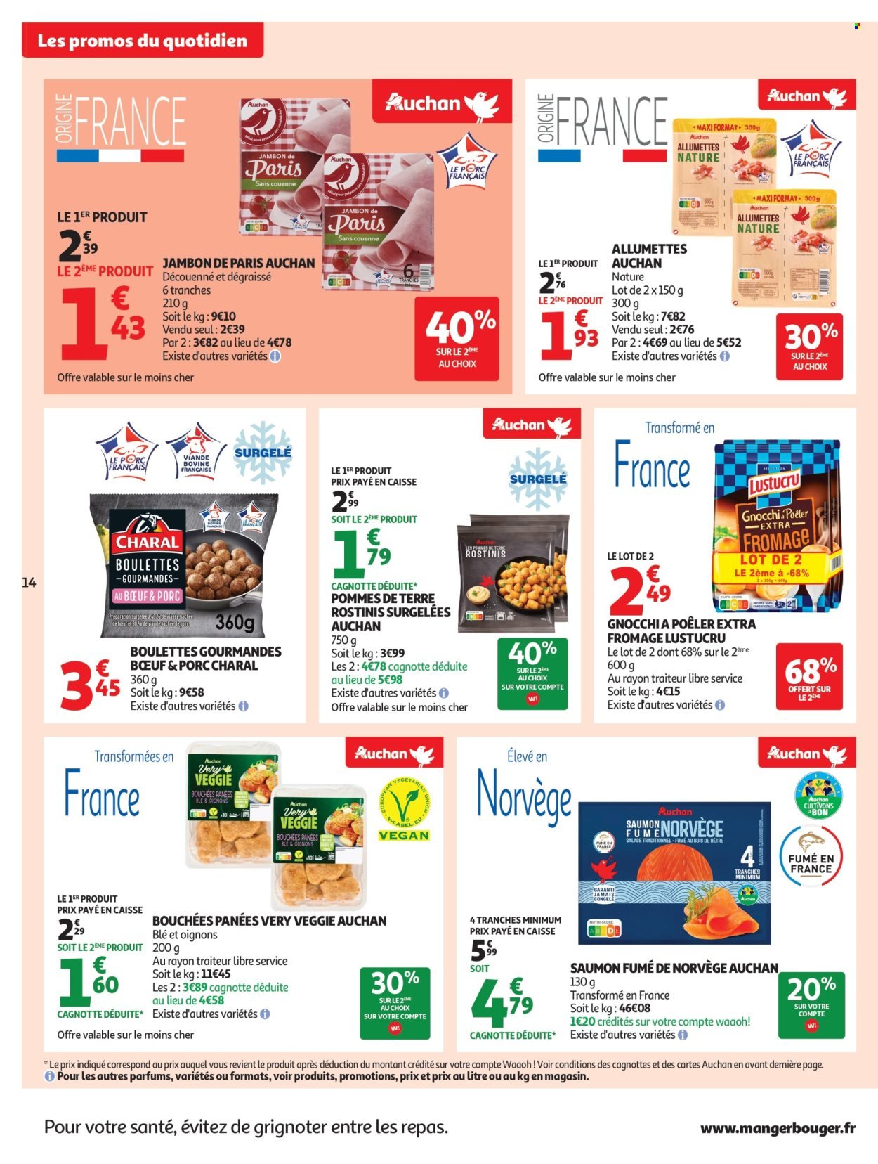 Catalogue AUCHAN - Frais, bon moins cher (2026-01-06 - 2026-01-10)