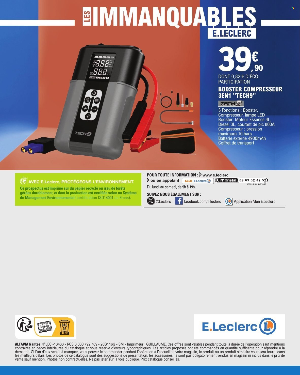 Catalogue E.LECLERC - DEPENSER MOINS