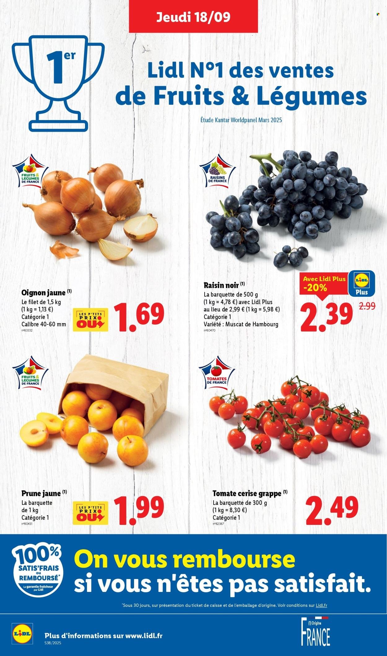 Catalogue LIDL - Les promos de la semaine (2025-09-18 - 2025-09-24)
