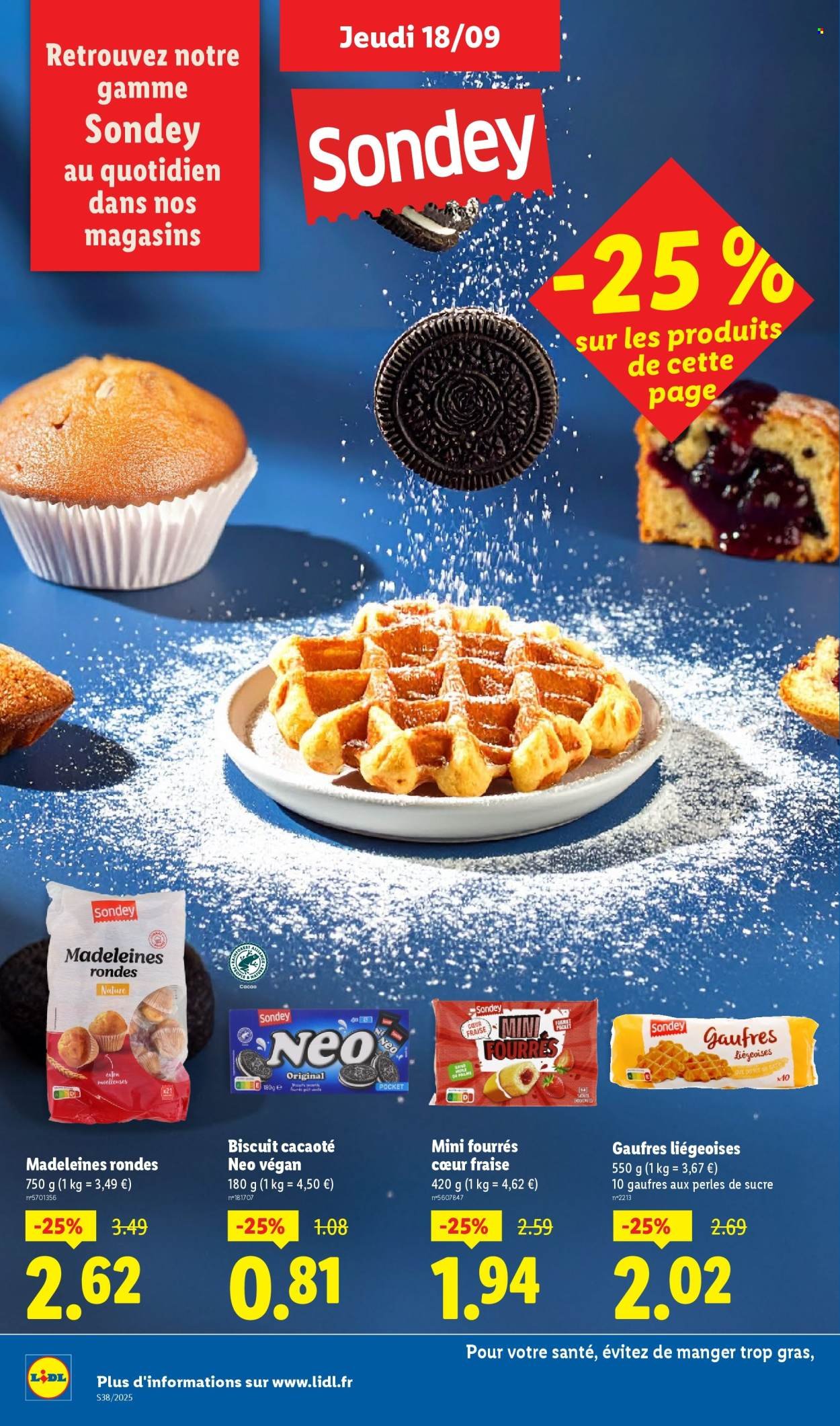 Catalogue LIDL - Les promos de la semaine (2025-09-18 - 2025-09-24)