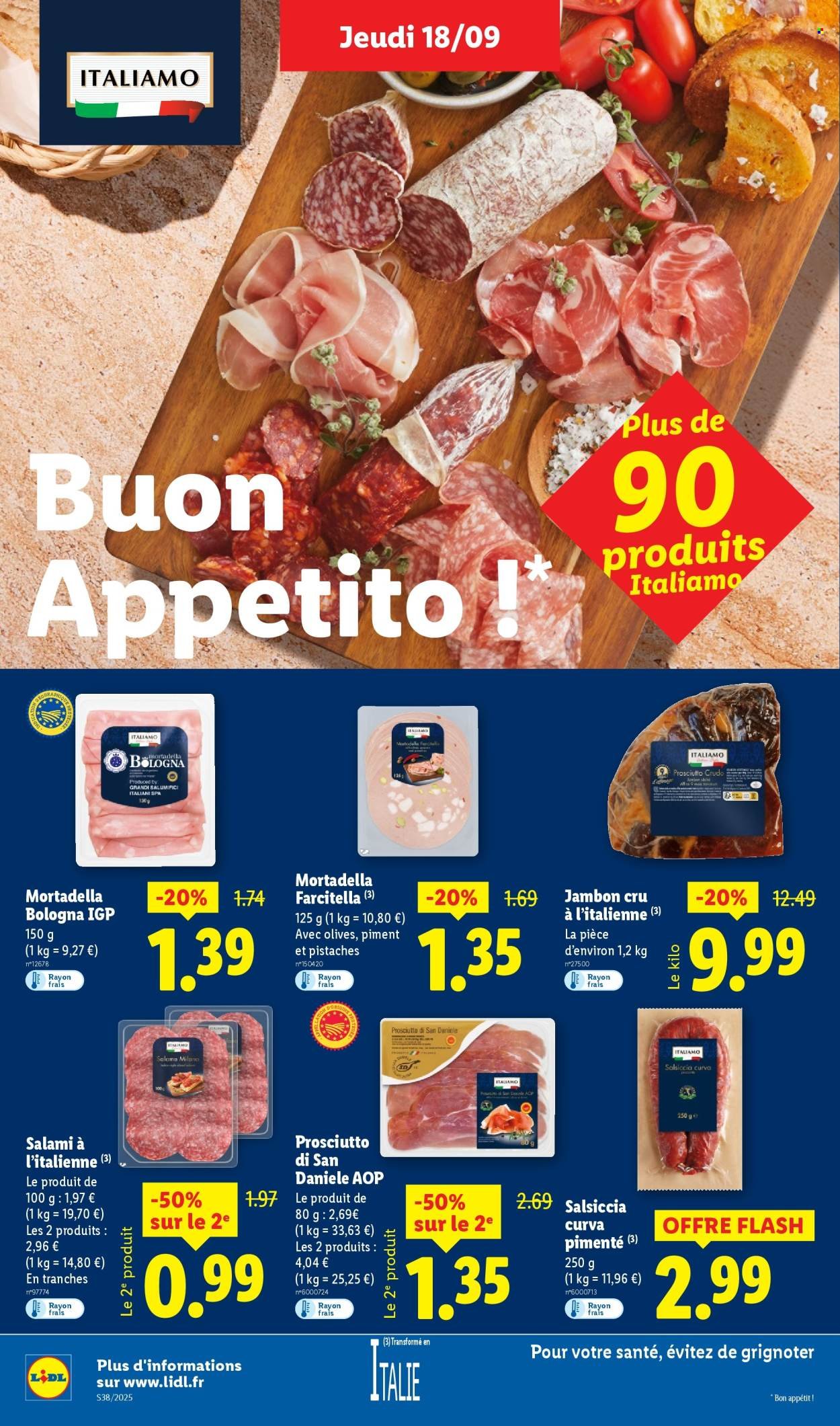 Catalogue LIDL - Les promos de la semaine (2025-09-18 - 2025-09-24)