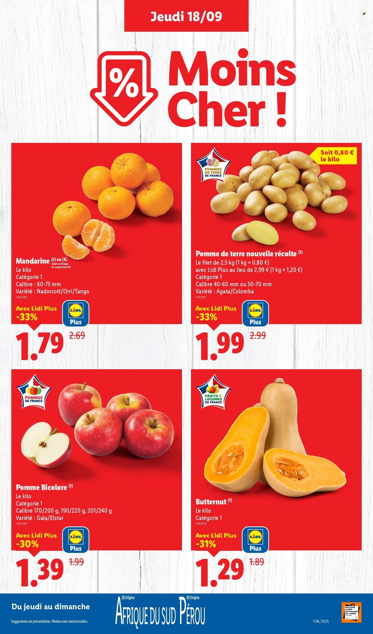 Catalogue LIDL - Les promos de la semaine (2025-09-18 - 2025-09-24)