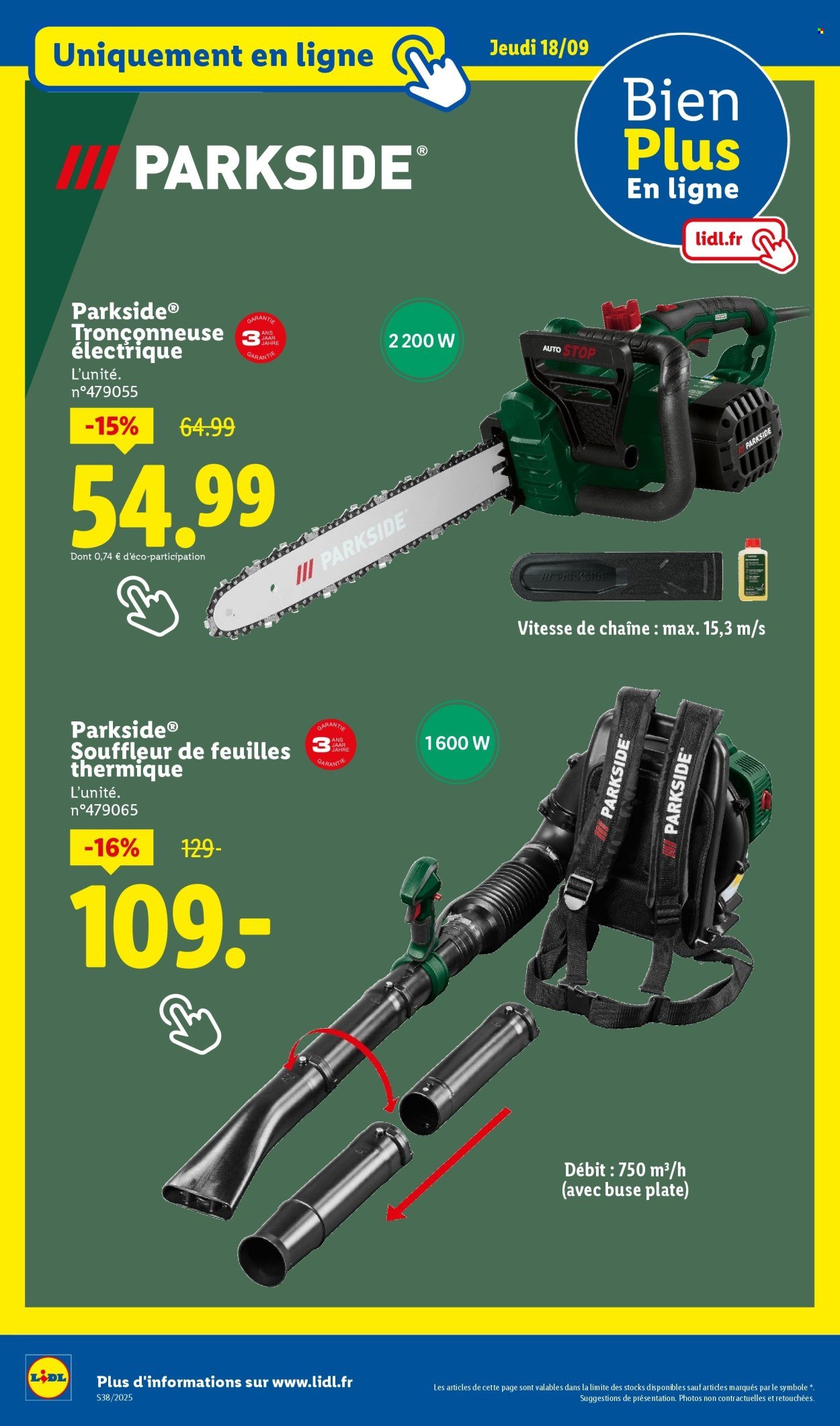 Catalogue LIDL - Les promos de la semaine (2025-09-18 - 2025-09-24)