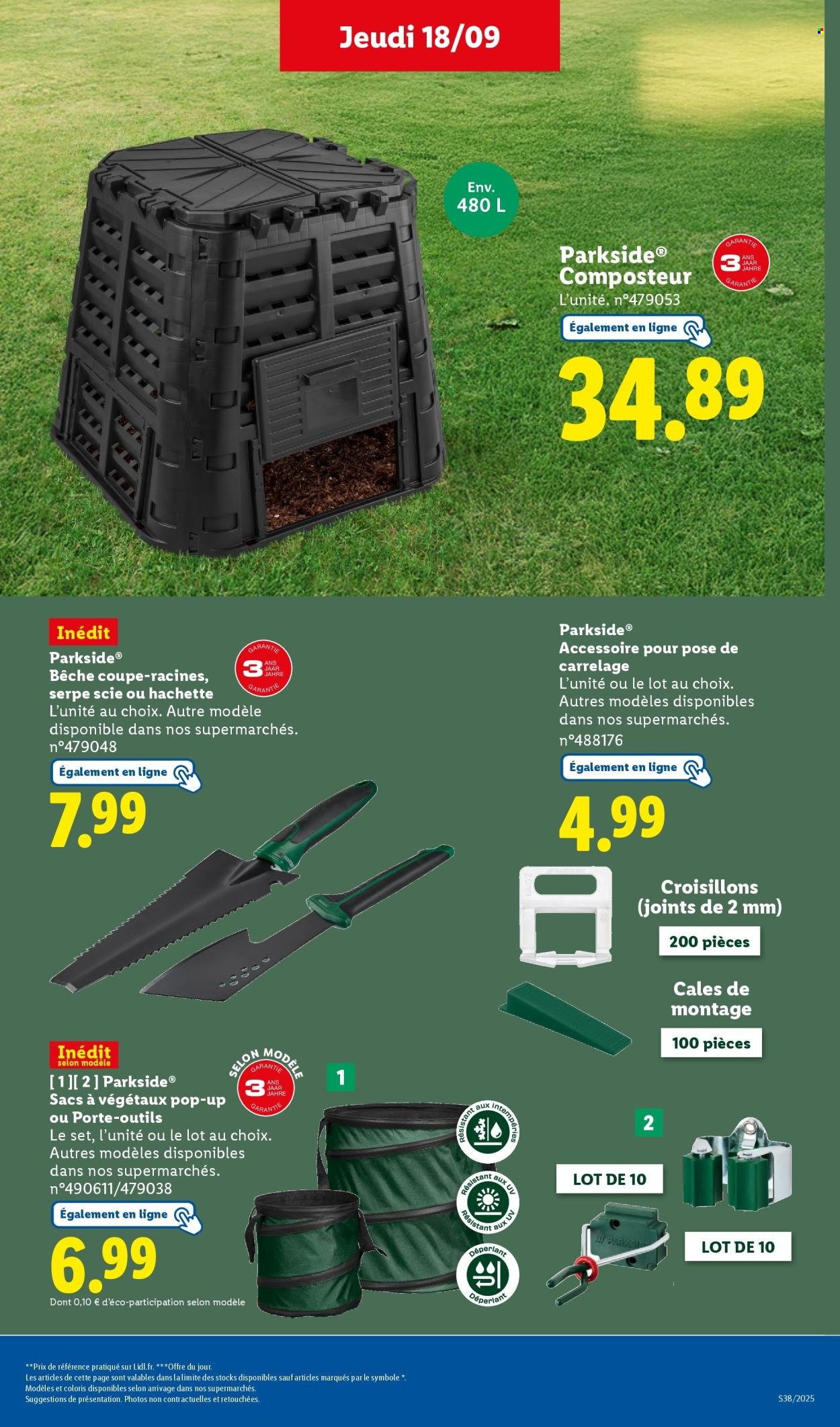 Catalogue LIDL - Les promos de la semaine (2025-09-18 - 2025-09-24)