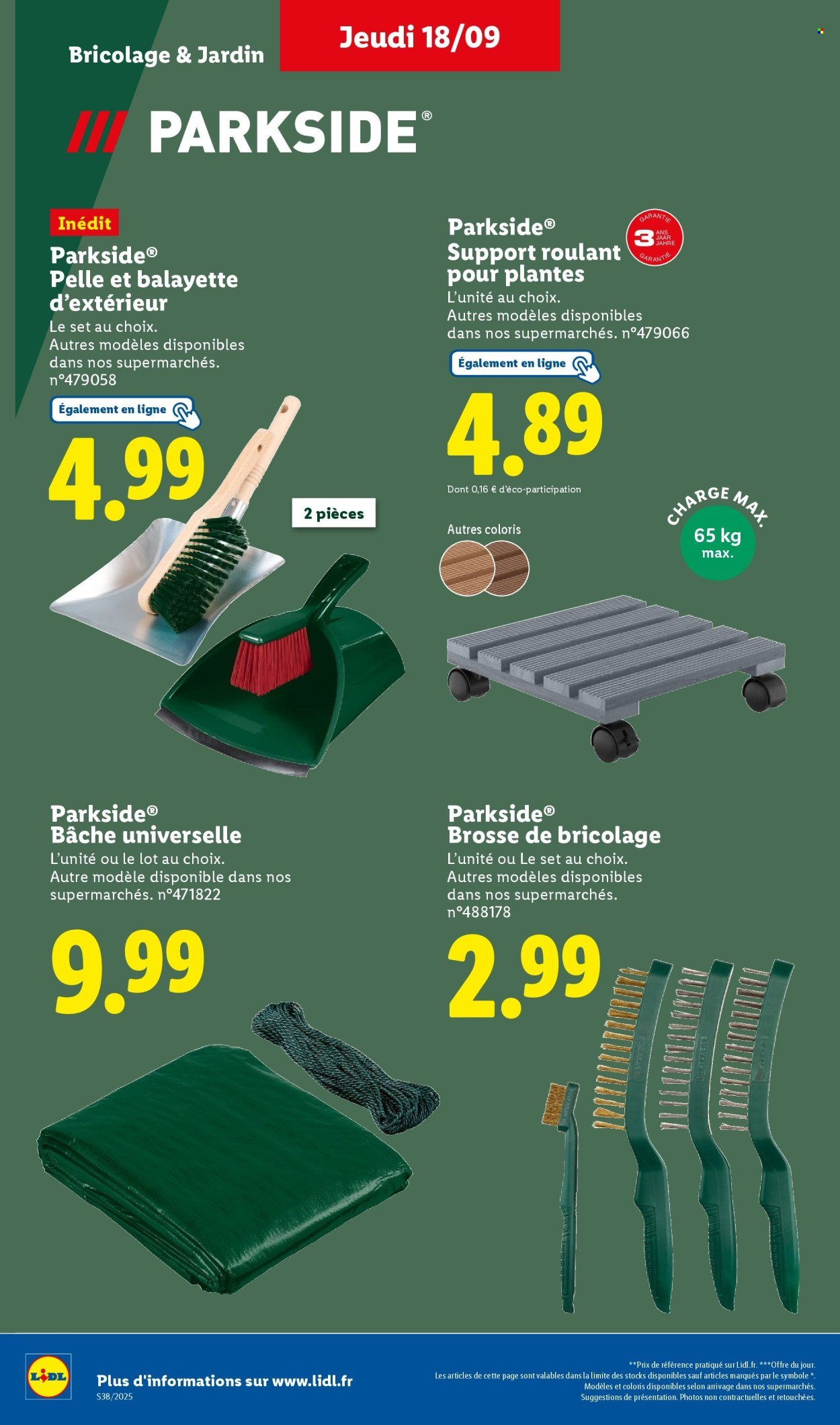 Catalogue LIDL - Les promos de la semaine (2025-09-18 - 2025-09-24)