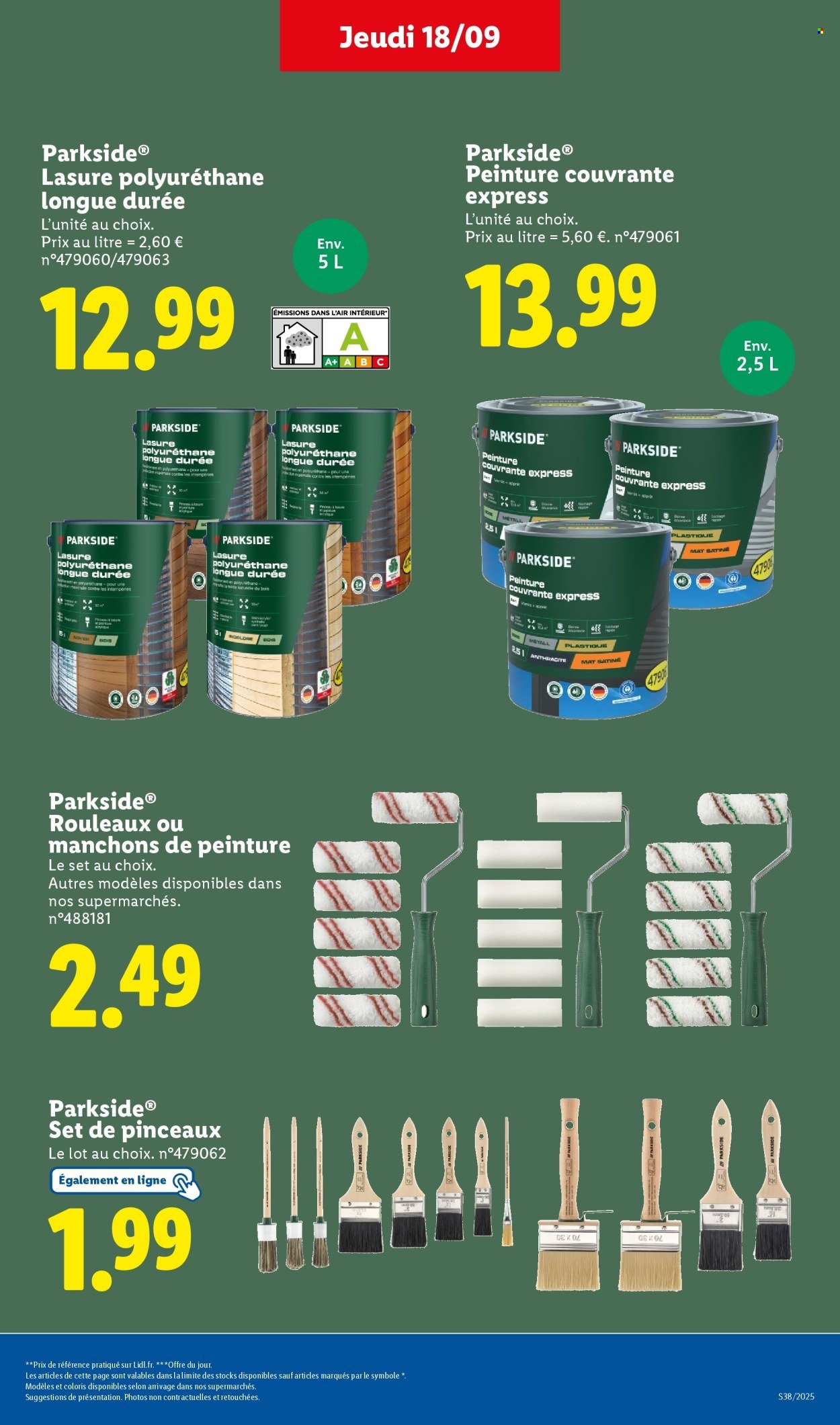 Catalogue LIDL - Les promos de la semaine (2025-09-18 - 2025-09-24)
