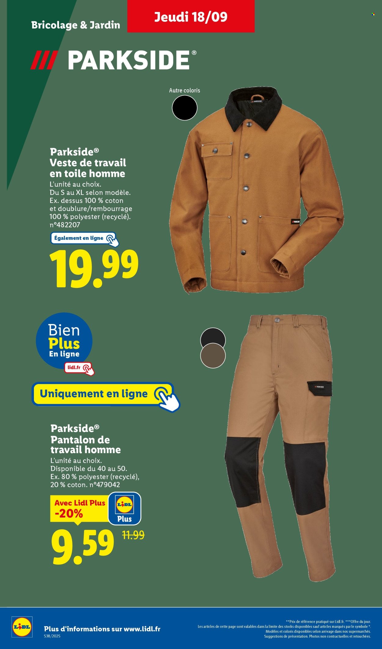 Catalogue LIDL - Les promos de la semaine (2025-09-18 - 2025-09-24)