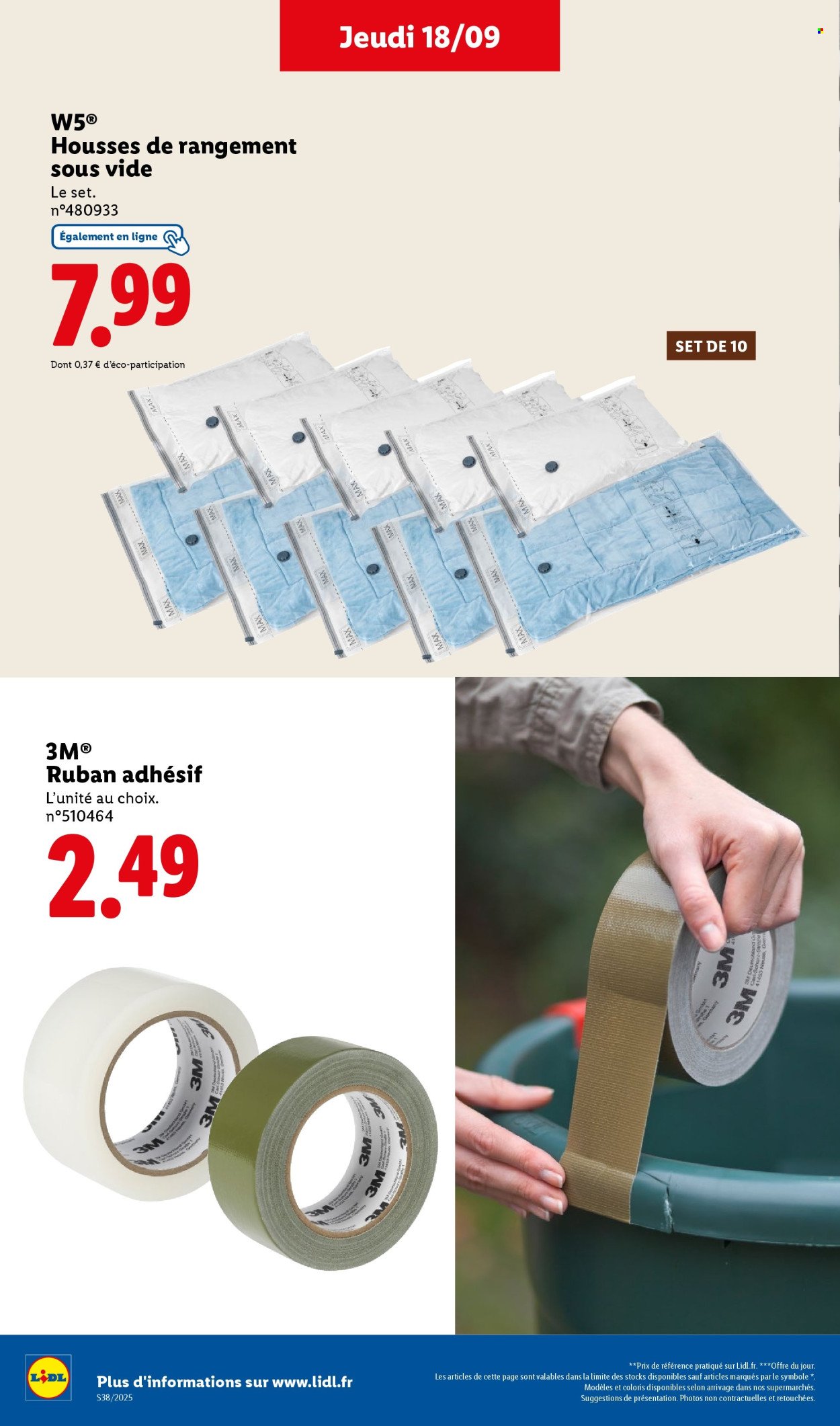 Catalogue LIDL - Les promos de la semaine (2025-09-18 - 2025-09-24)