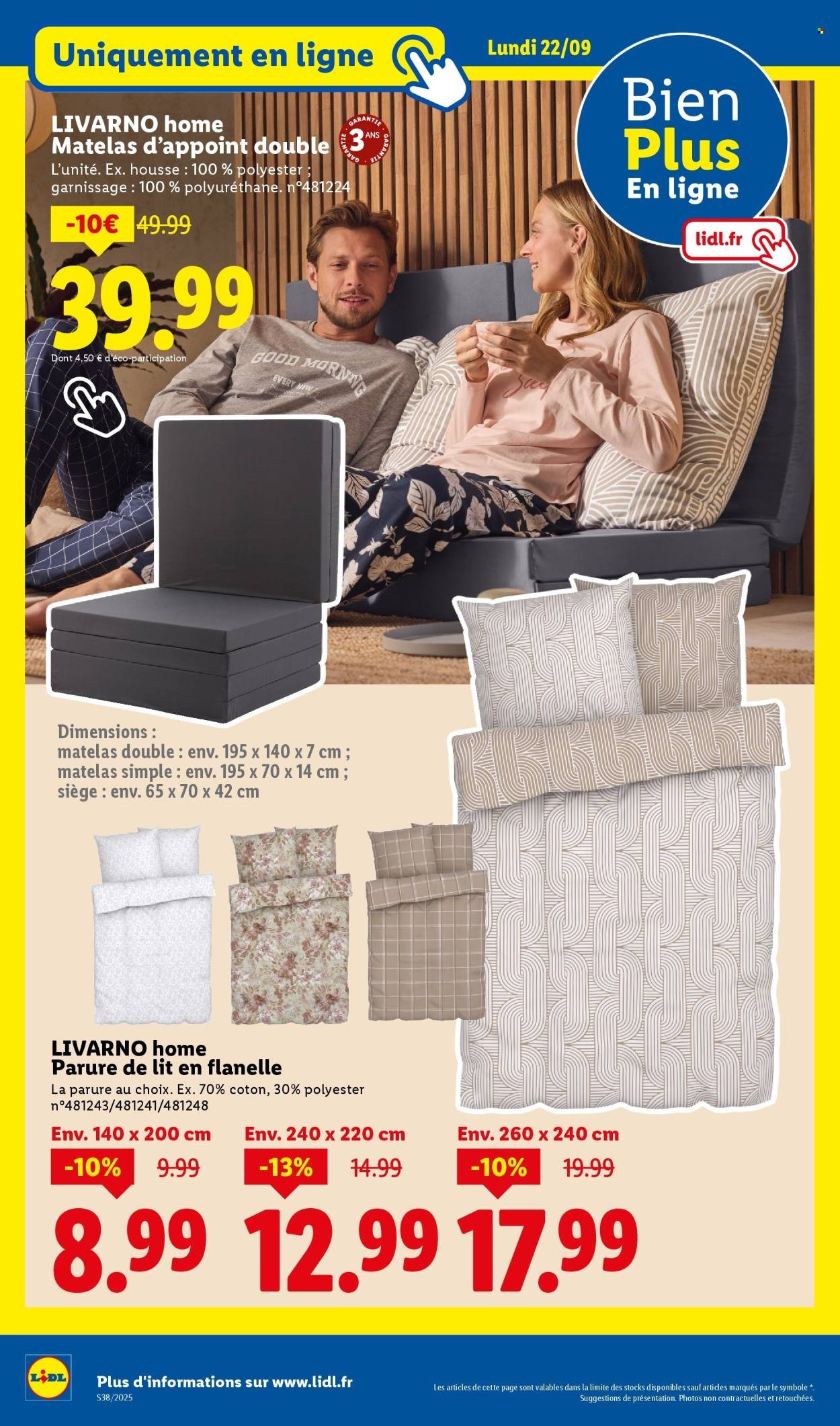 Catalogue LIDL - Les promos de la semaine (2025-09-18 - 2025-09-24)