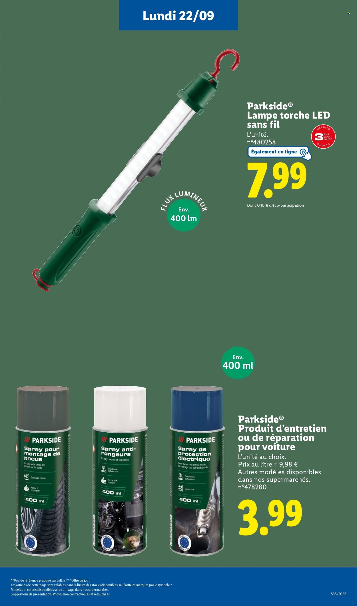 Catalogue LIDL - Les promos de la semaine (2025-09-18 - 2025-09-24)