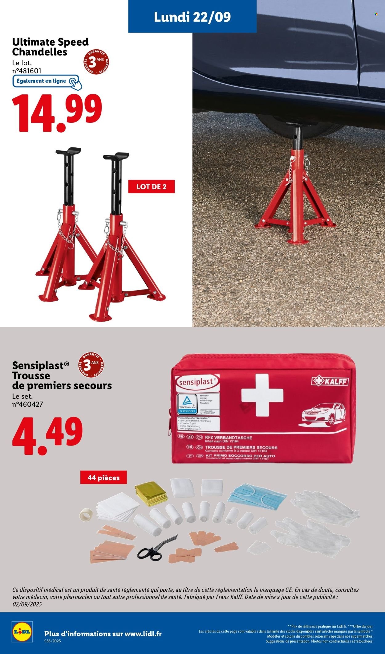 Catalogue LIDL - Les promos de la semaine (2025-09-18 - 2025-09-24)