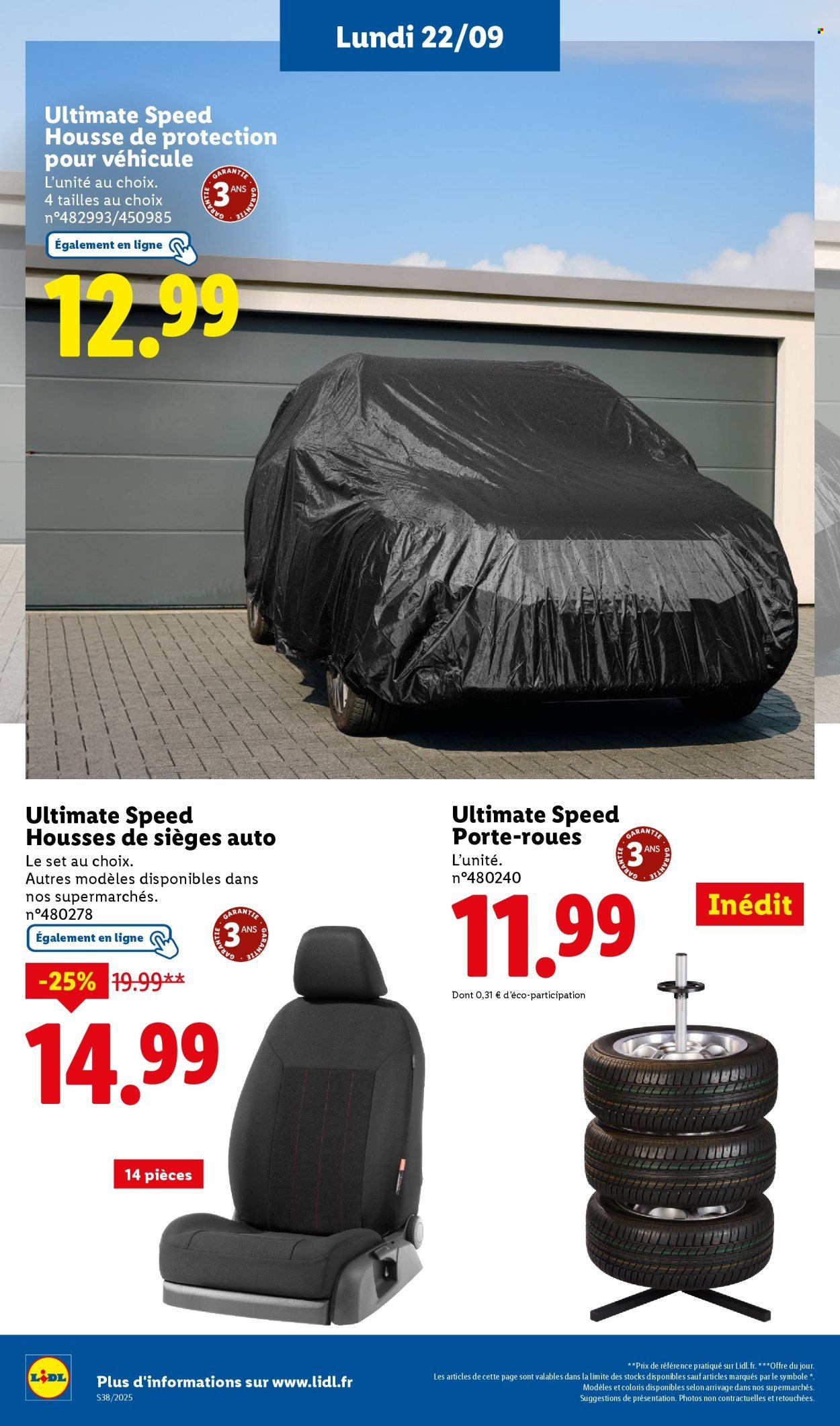 Catalogue LIDL - Les promos de la semaine (2025-09-18 - 2025-09-24)