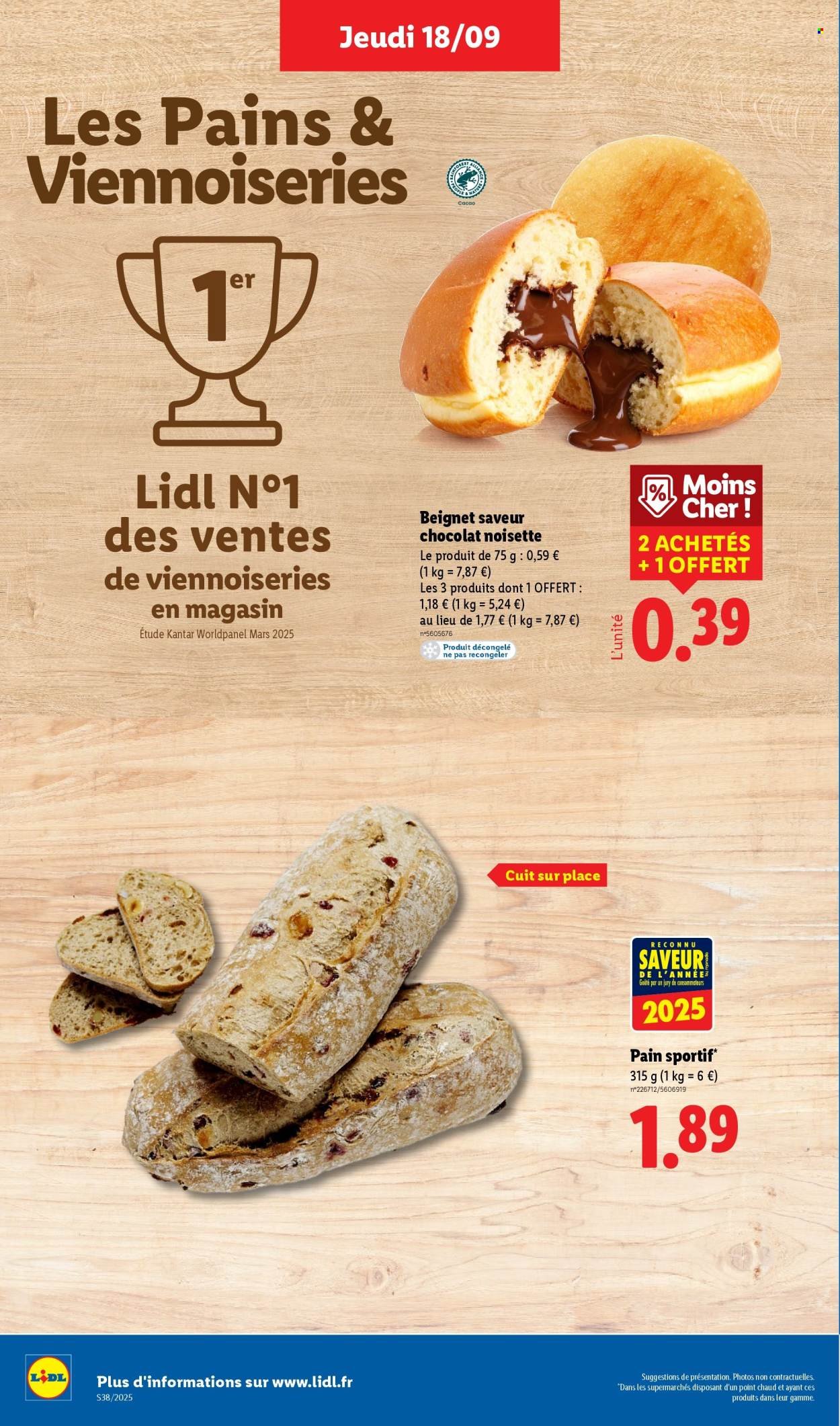 Catalogue LIDL - Les promos de la semaine (2025-09-18 - 2025-09-24)