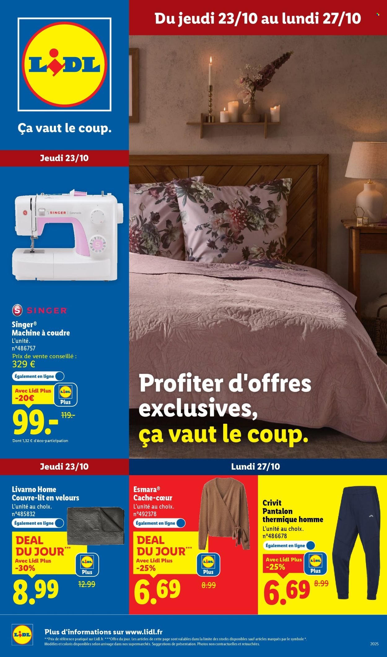 Catalogue LIDL - Les bonnes affaires de la semaine