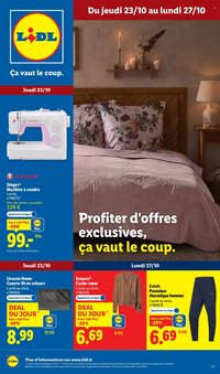 Catalogue LIDL - Les bonnes affaires de la semaine