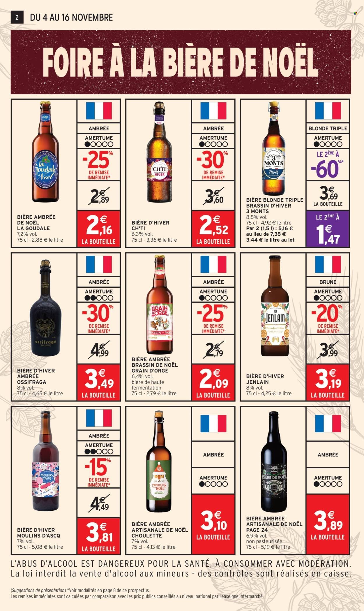 Catalogue INTERMARCHÉ - LES PRODUITS DE NOTRE RÉGION SPÉCIAL FOIRE À LA BIÈRE - APÉROTIME