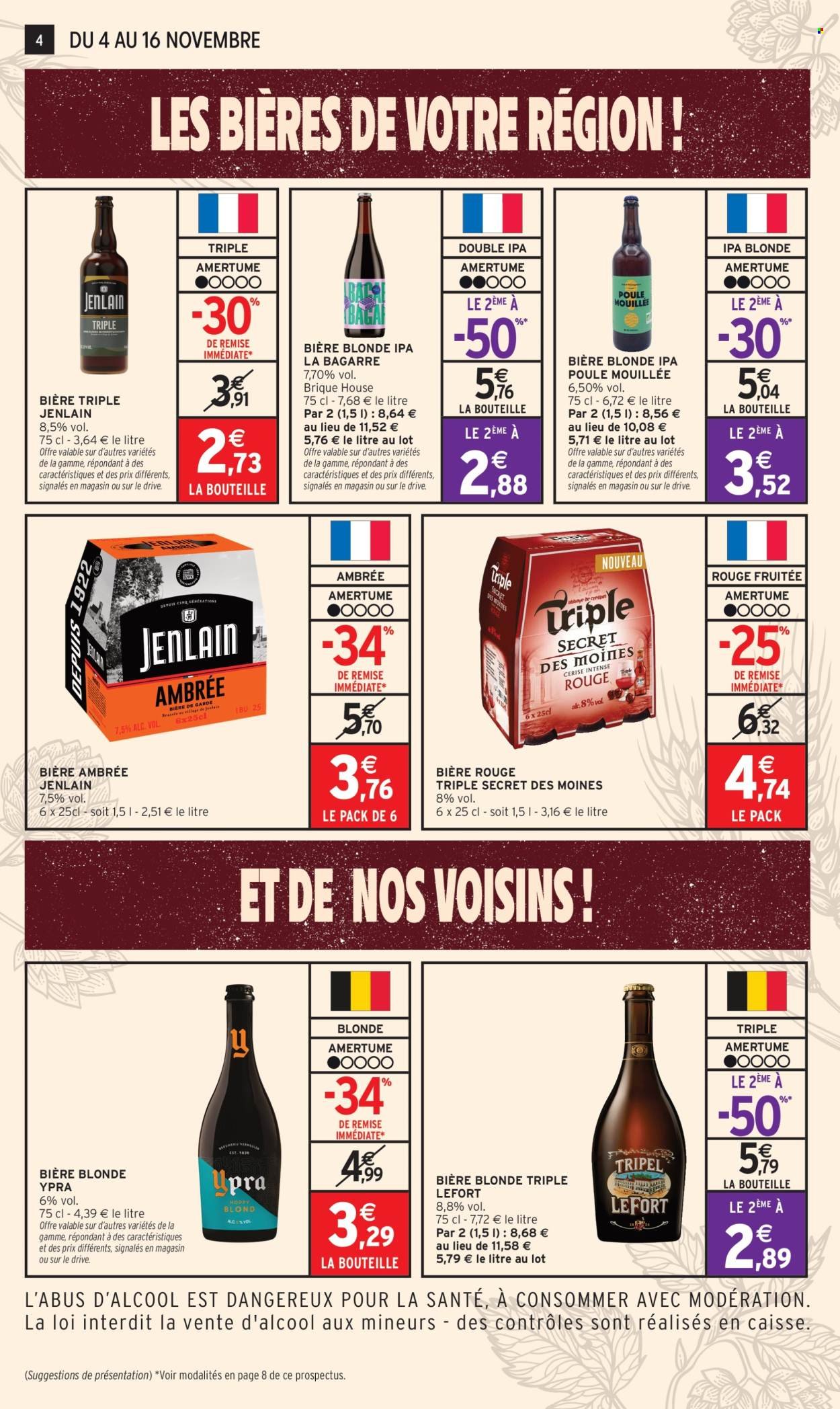 Catalogue INTERMARCHÉ - LES PRODUITS DE NOTRE RÉGION SPÉCIAL FOIRE À LA BIÈRE - APÉROTIME