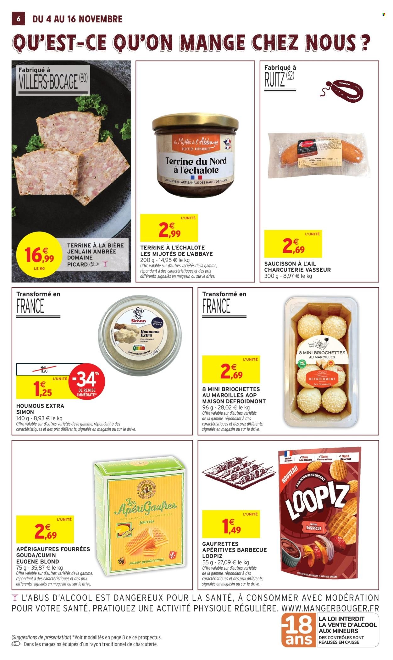 Catalogue INTERMARCHÉ - LES PRODUITS DE NOTRE RÉGION SPÉCIAL FOIRE À LA BIÈRE - APÉROTIME