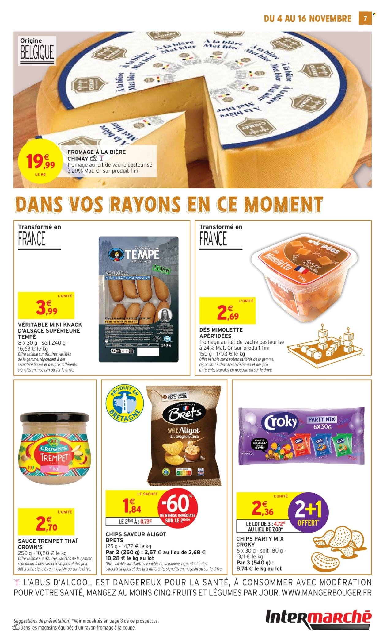 Catalogue INTERMARCHÉ - LES PRODUITS DE NOTRE RÉGION SPÉCIAL FOIRE À LA BIÈRE - APÉROTIME