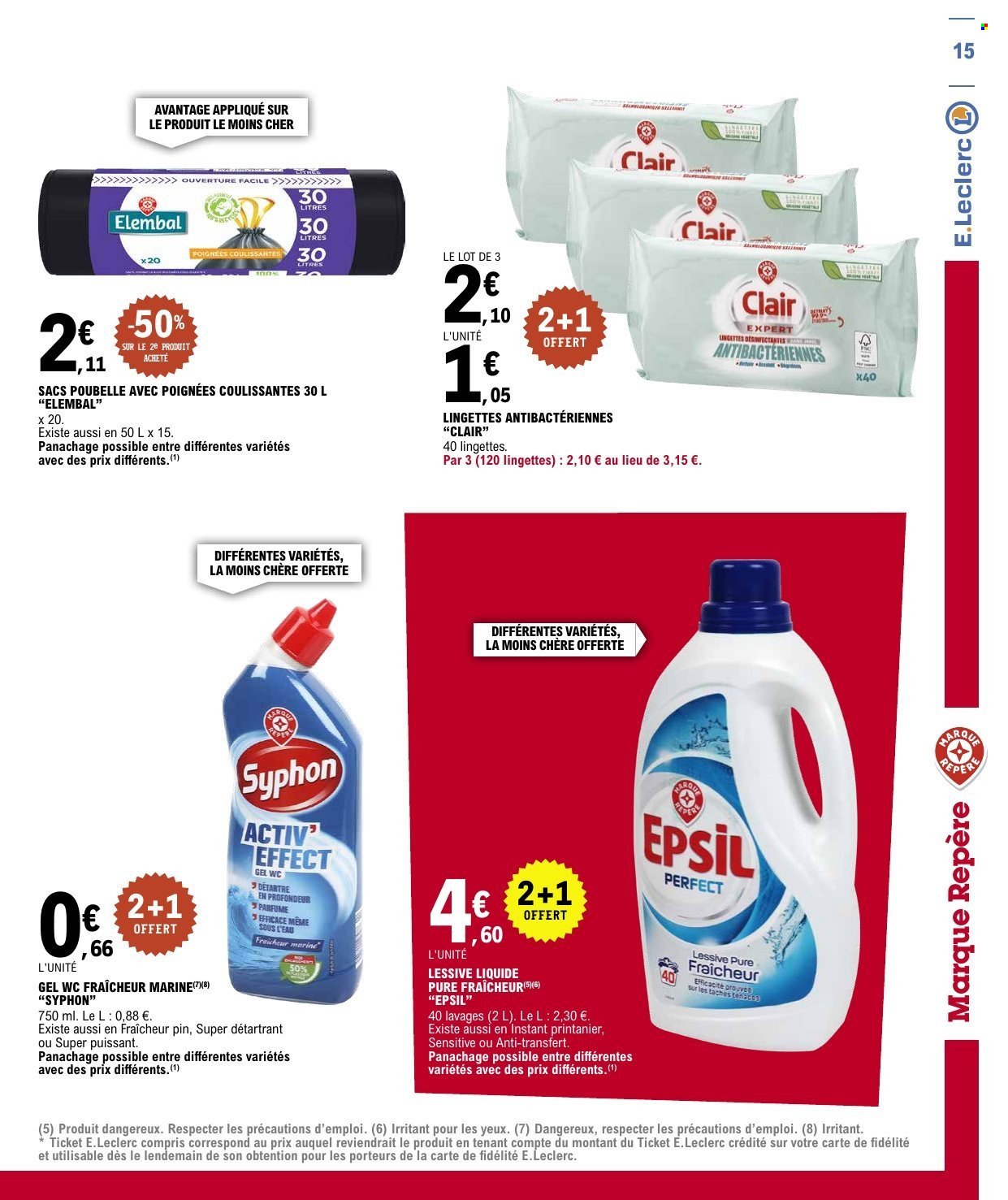 Catalogue E.LECLERC - DEPENSER MOINS