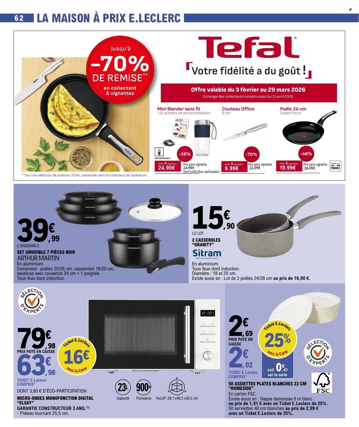 Catalogue E.LECLERC - DEPENSER MOINS