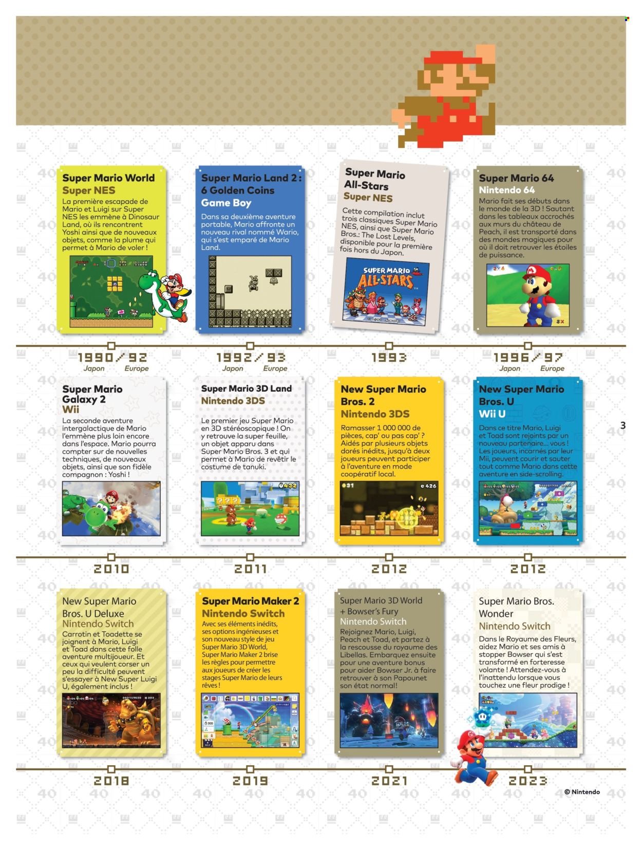 Catalogue AUCHAN - Super Mario Bros hypers