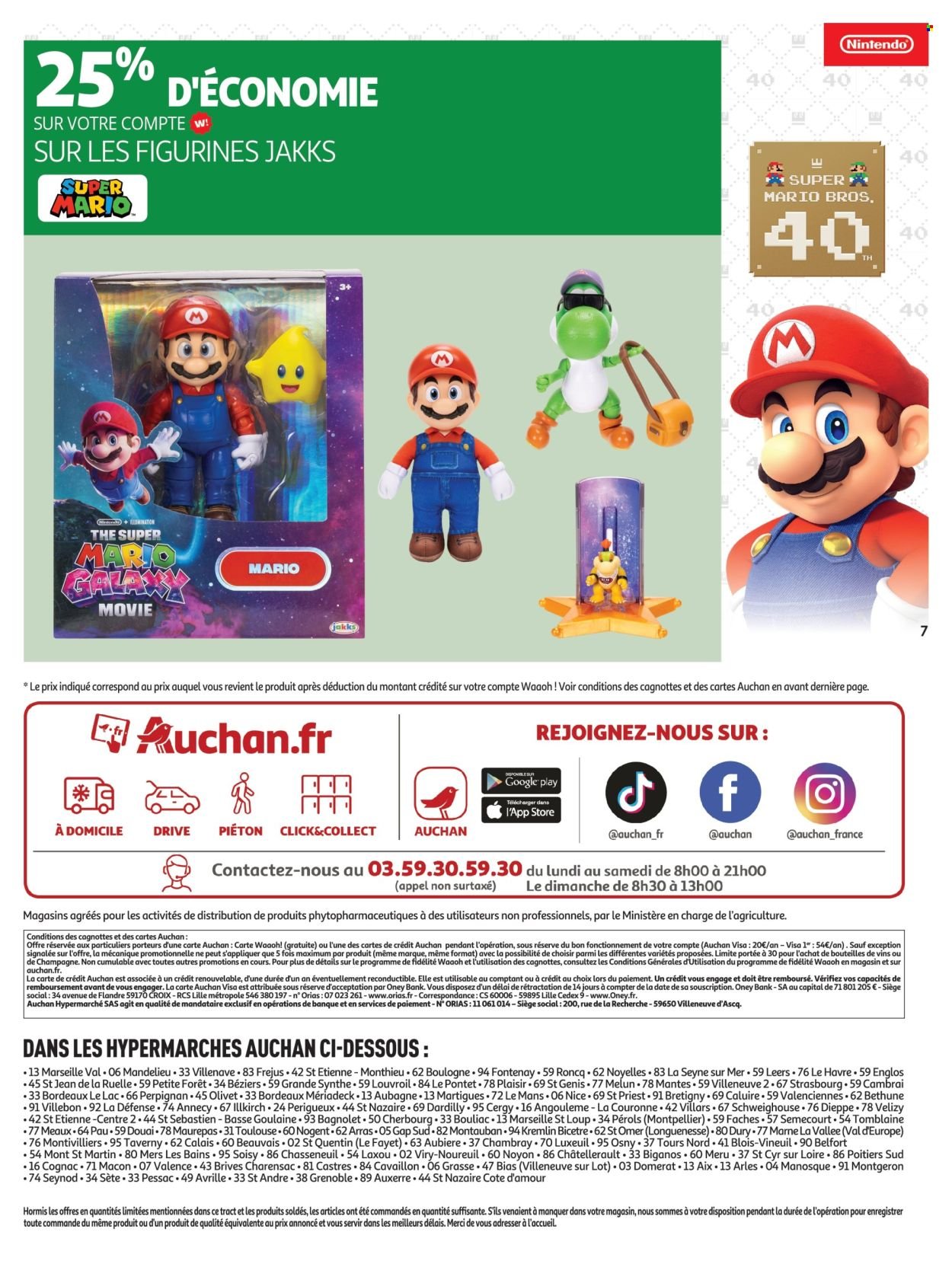 Catalogue AUCHAN - Super Mario Bros hypers