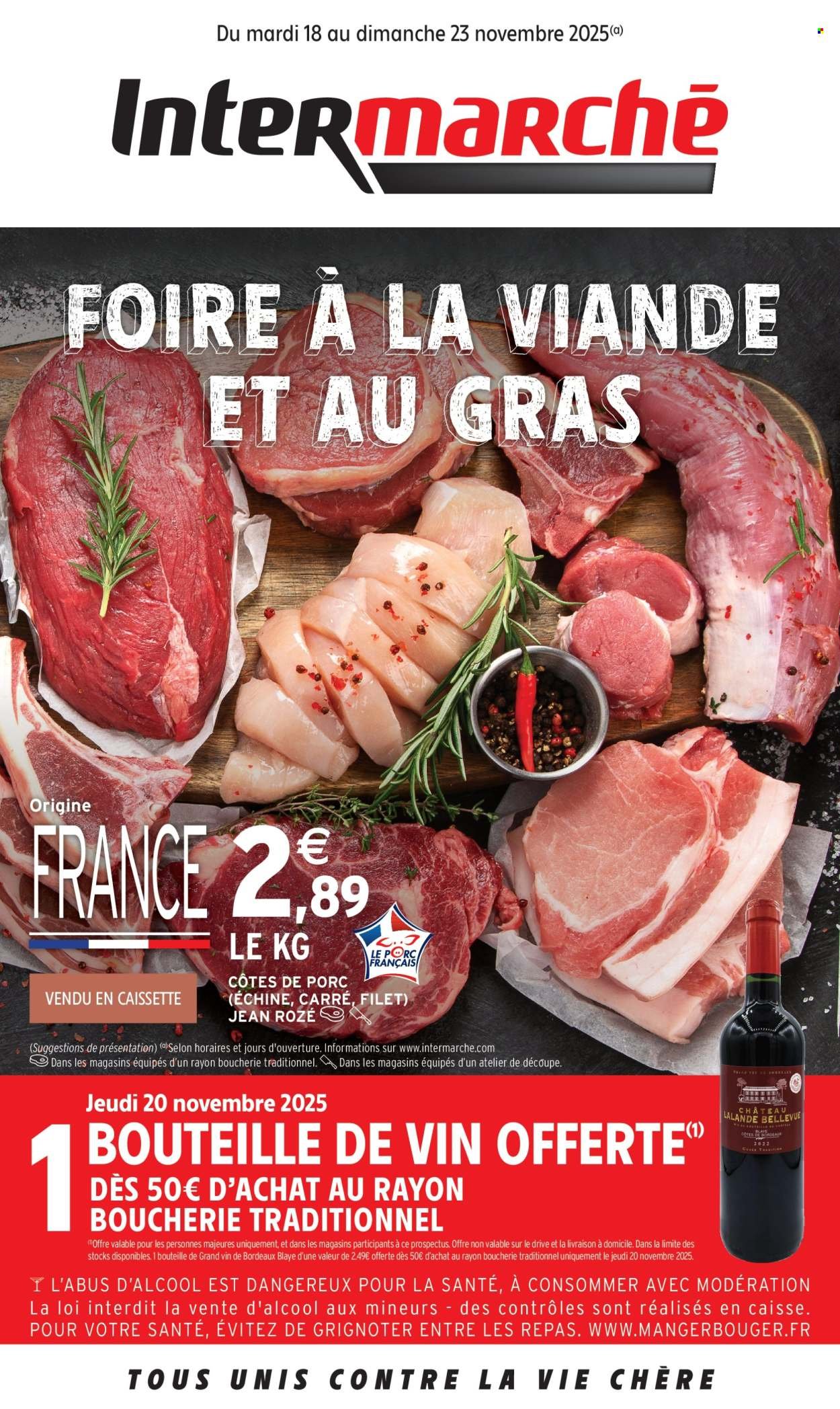 Catalogue INTERMARCHÉ - FOIRE À LA VIANDE ET AU GRAS