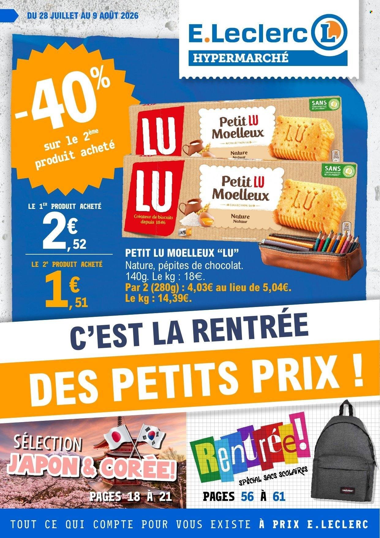 Catalogue E.LECLERC - Du mardi 28 juillet 2026