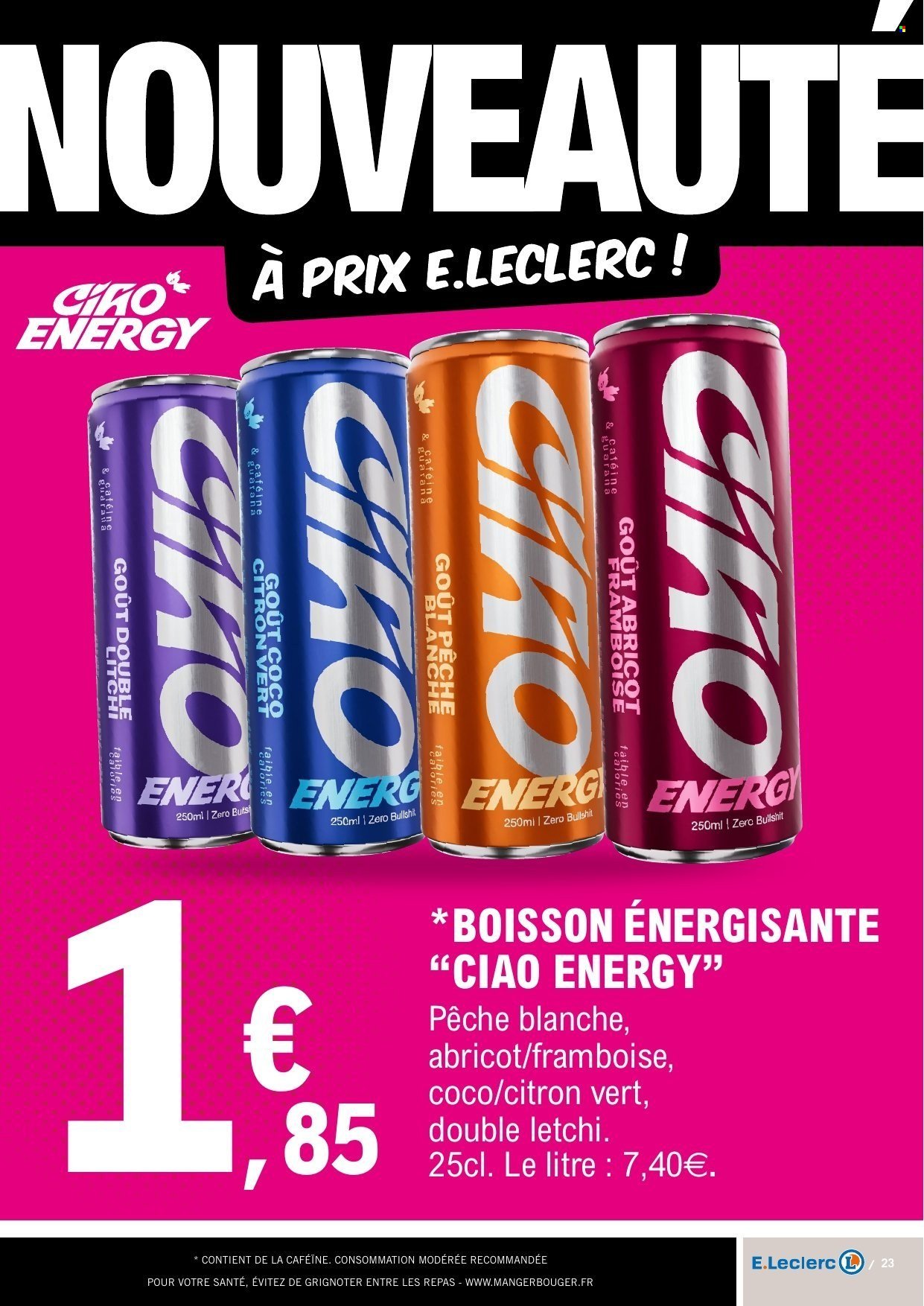 Catalogue E.LECLERC - Du mardi 28 juillet 2026