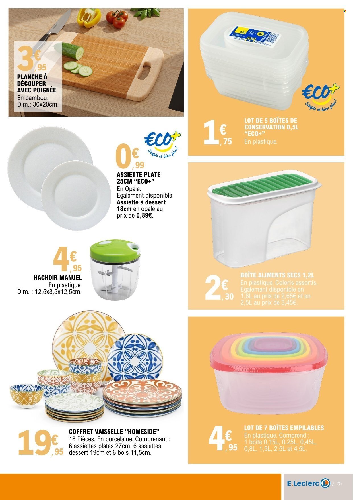 Catalogue E.LECLERC - Du mardi 28 juillet 2026