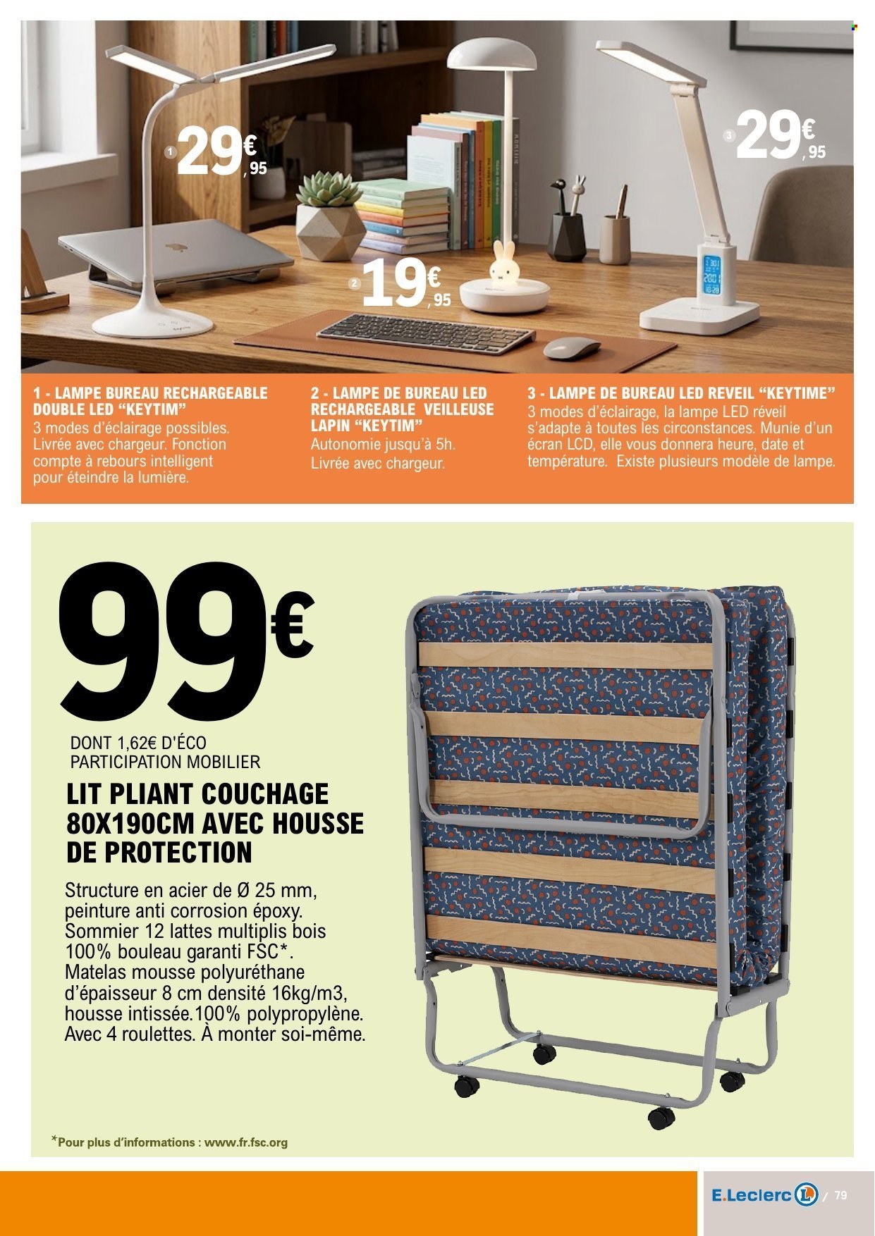 Catalogue E.LECLERC - Du mardi 28 juillet 2026