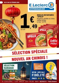 Catalogue E.LECLERC - Du mardi 10 février 2026