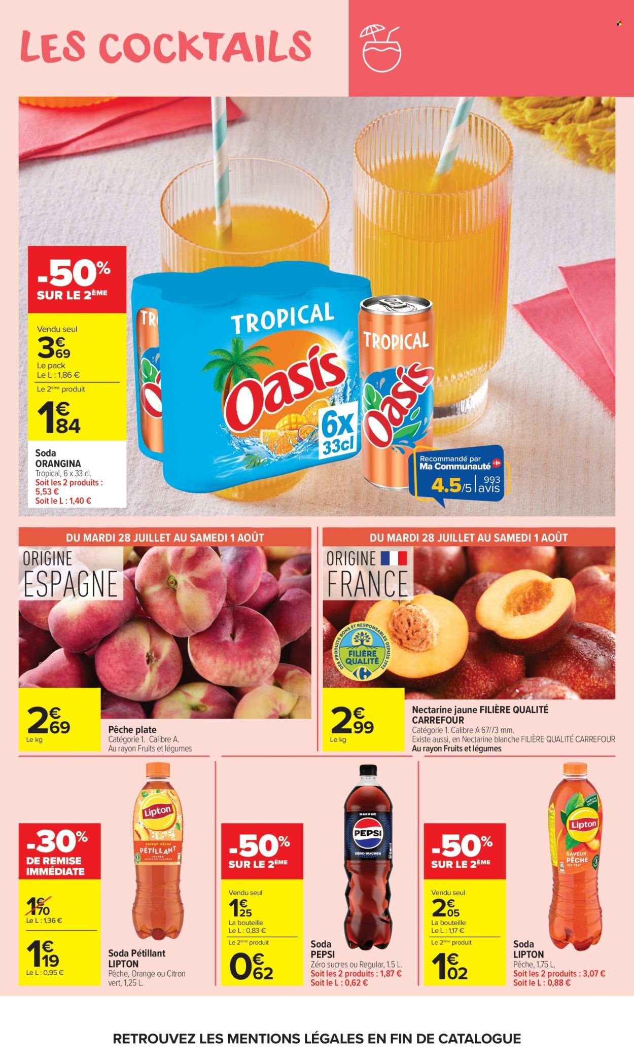 Catalogue CARREFOUR MARKET - LES COCKTAILS