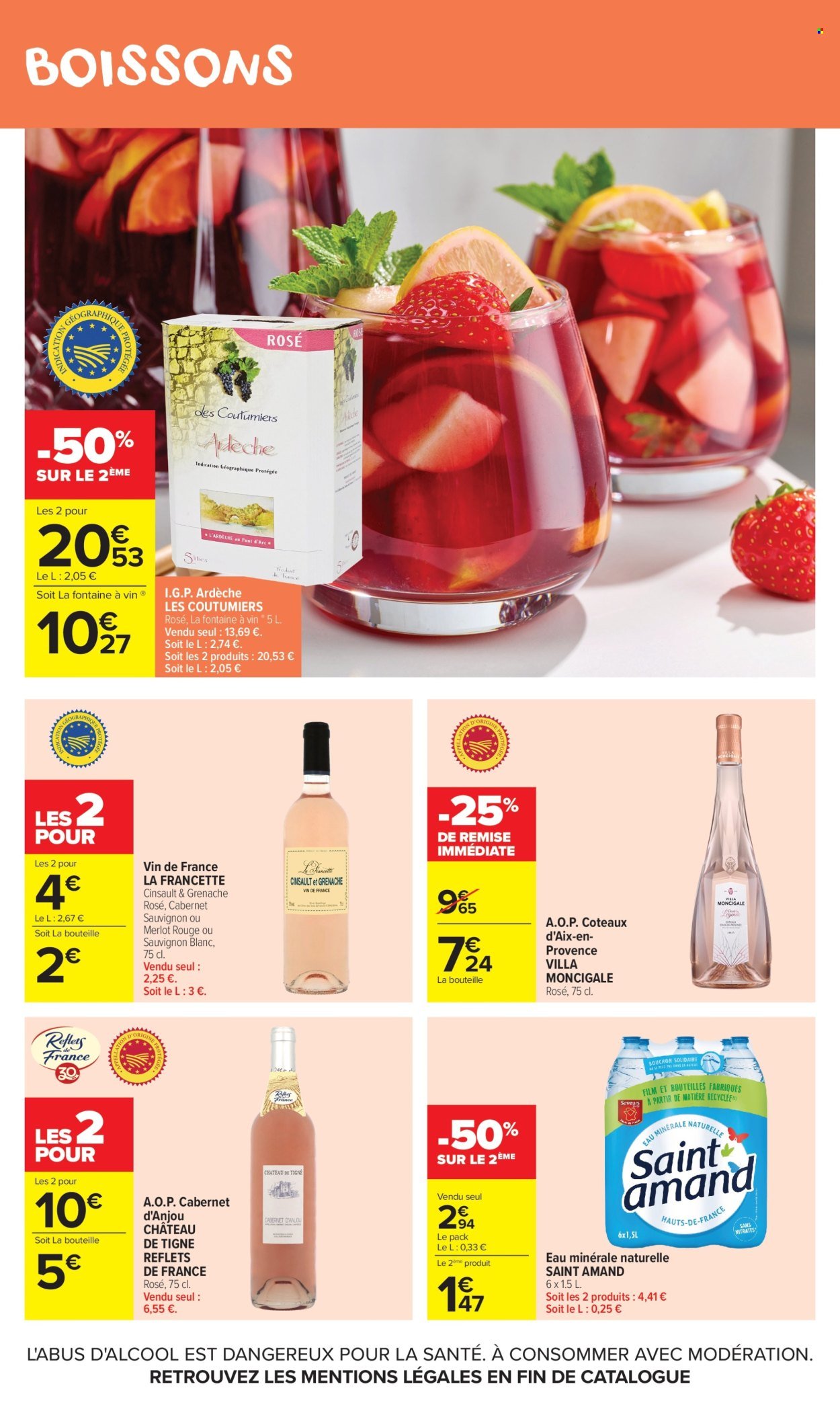 Catalogue CARREFOUR MARKET - LES COCKTAILS