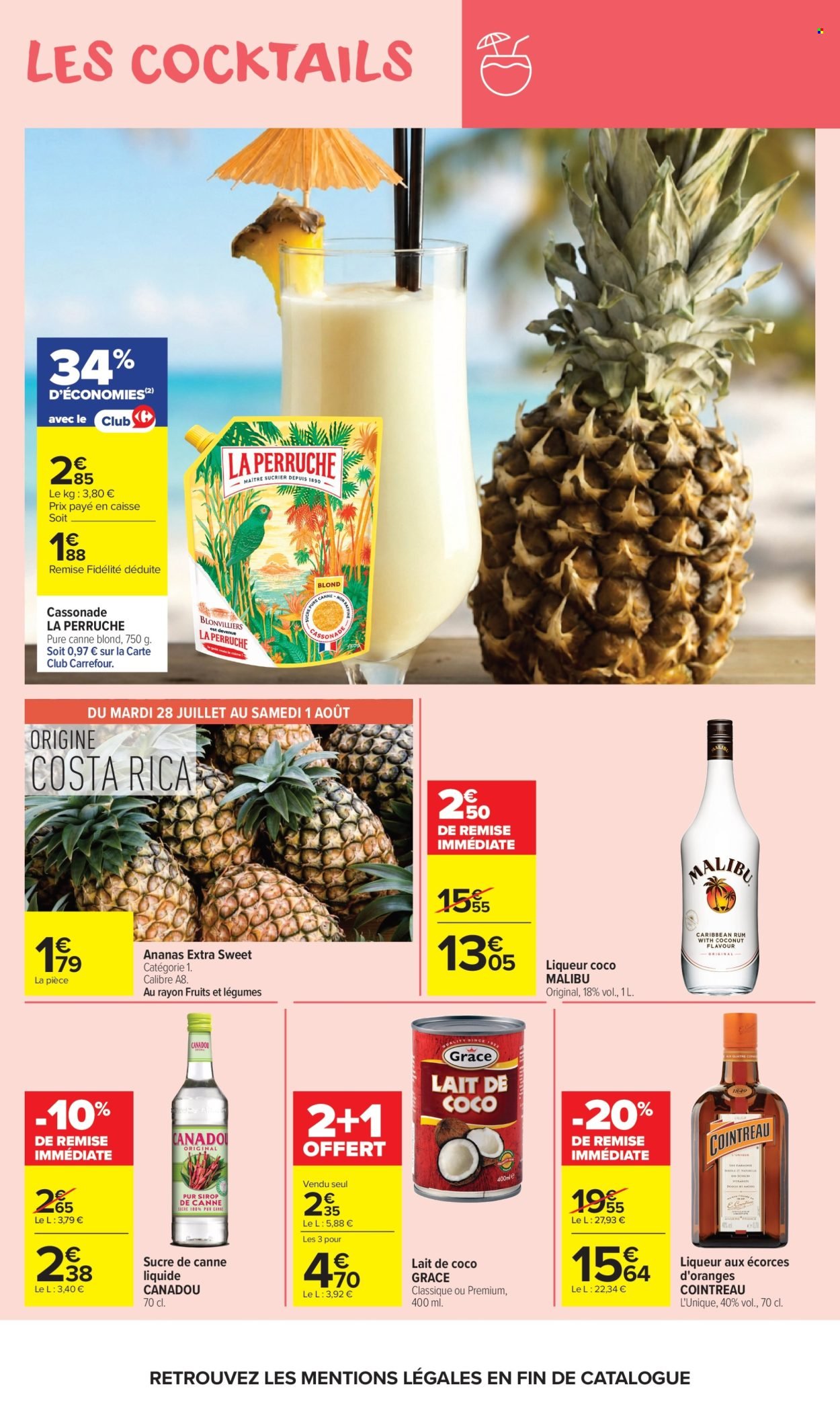 Catalogue CARREFOUR MARKET - LES COCKTAILS