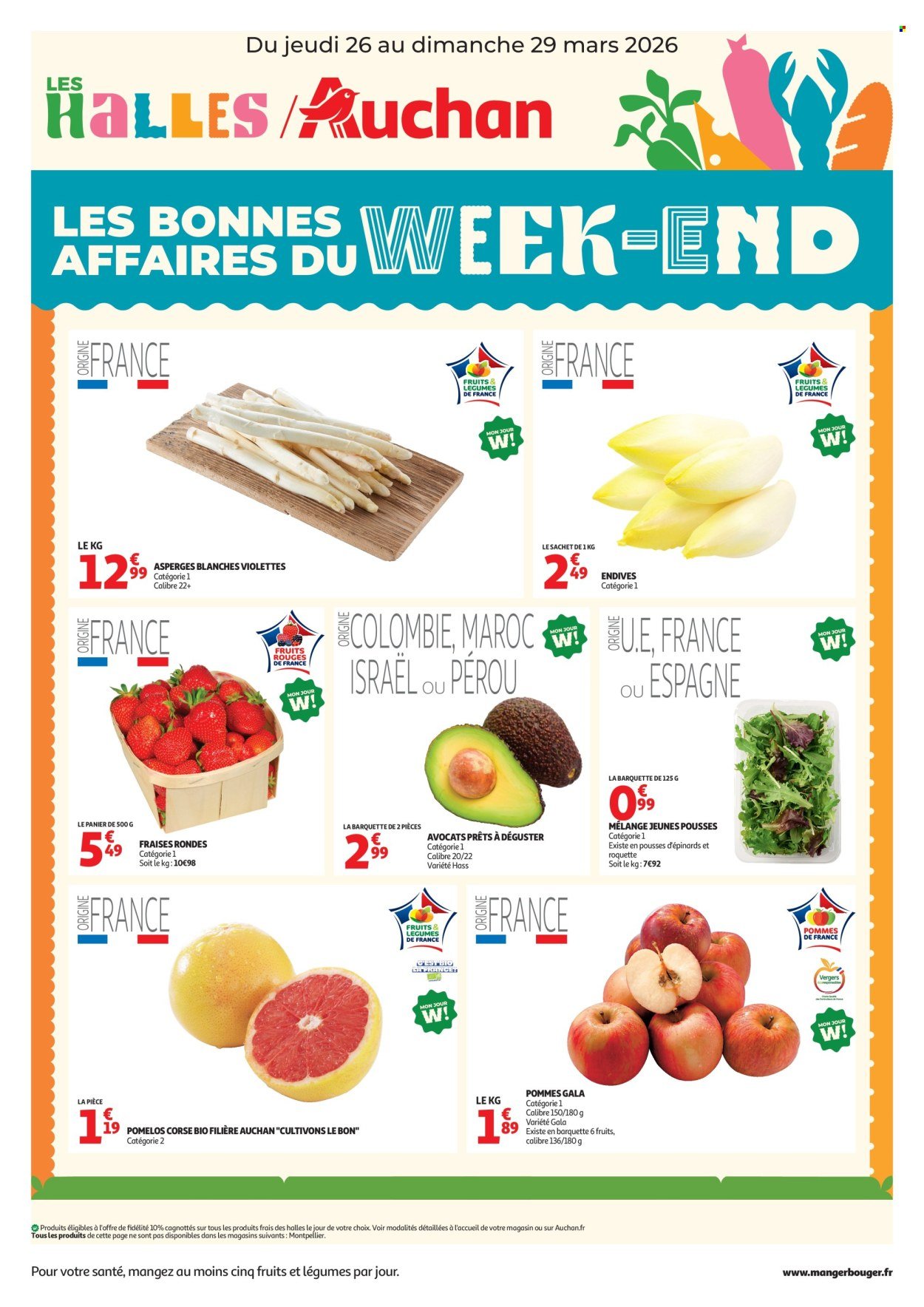 Catalogue AUCHAN - Les bons plans du week-end dans votre hyper !