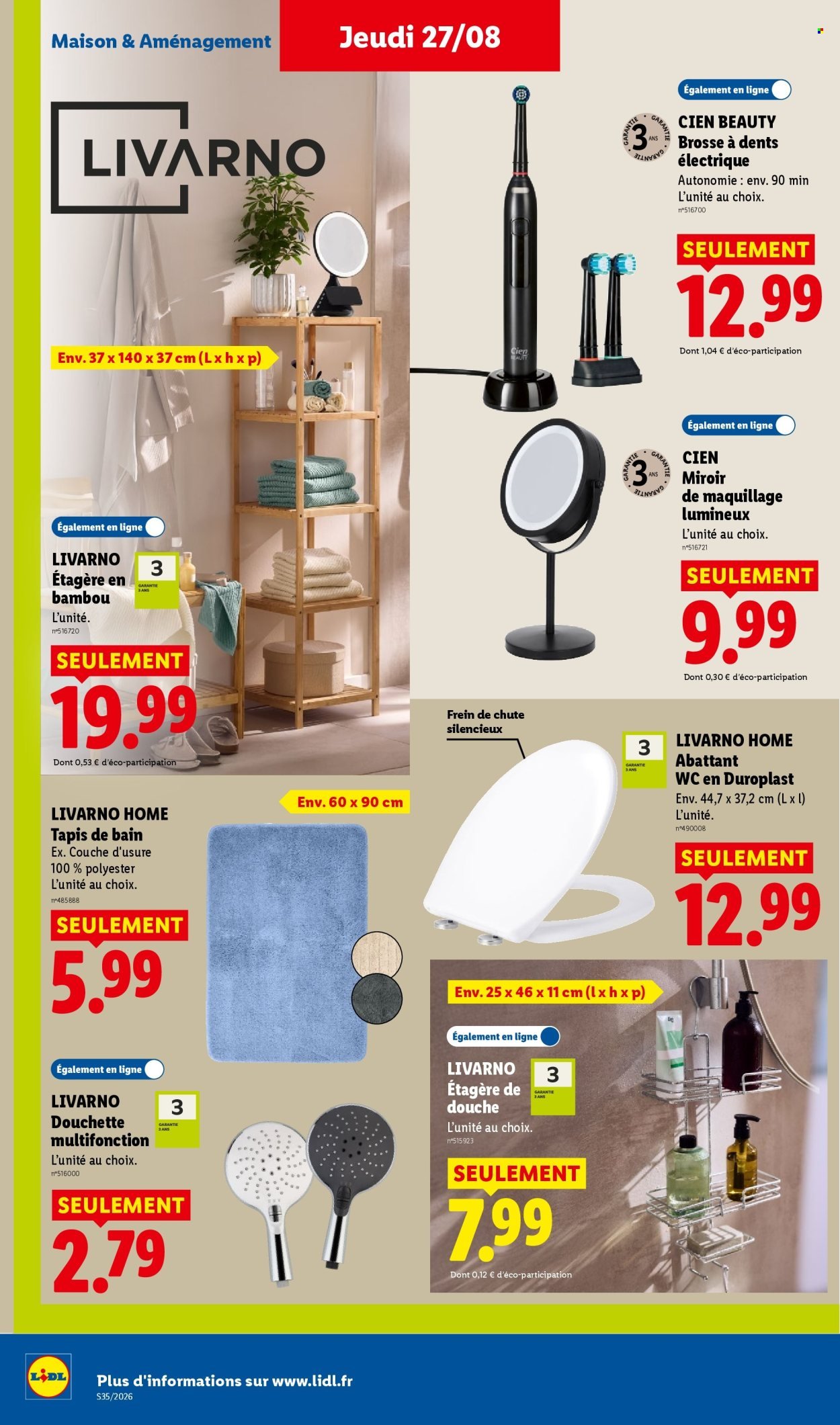 Catalogue LIDL - Les promos de la semaine