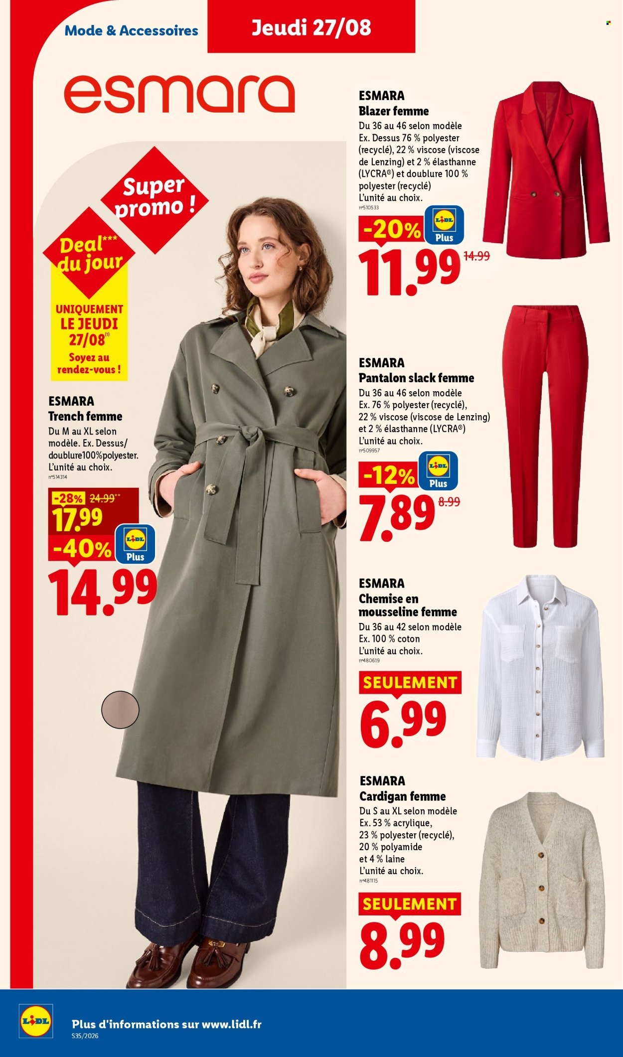 Catalogue LIDL - Les promos de la semaine