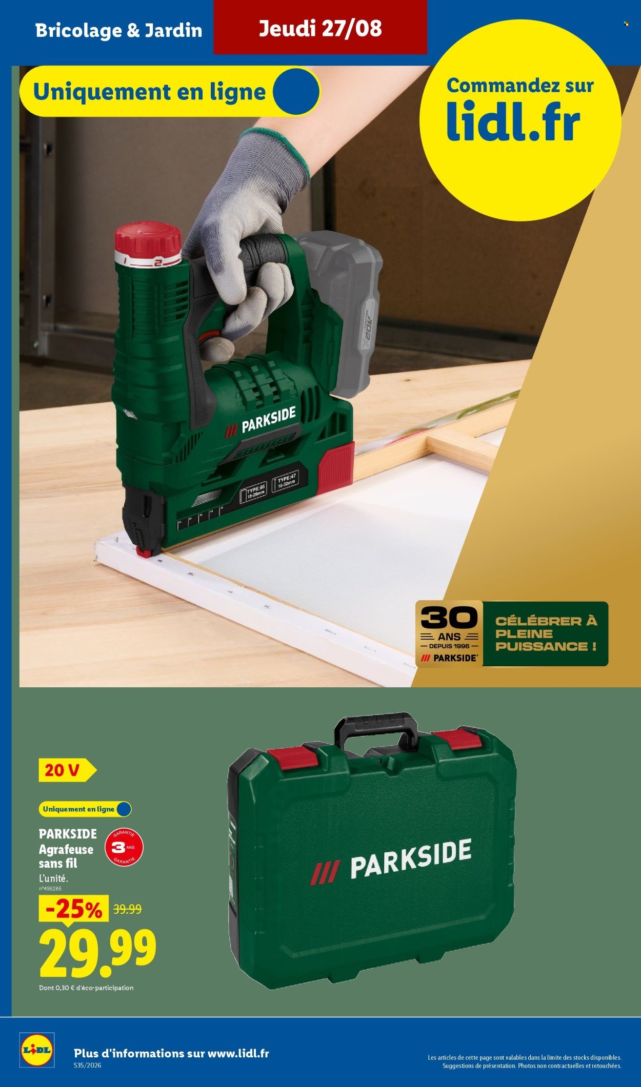 Catalogue LIDL - Les promos de la semaine