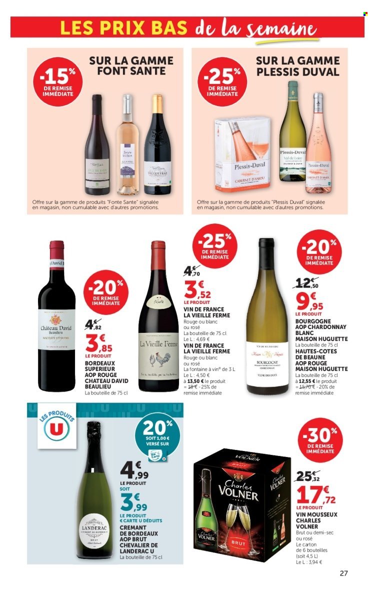 Catalogue HYPER U - Les prix bas de la semaine