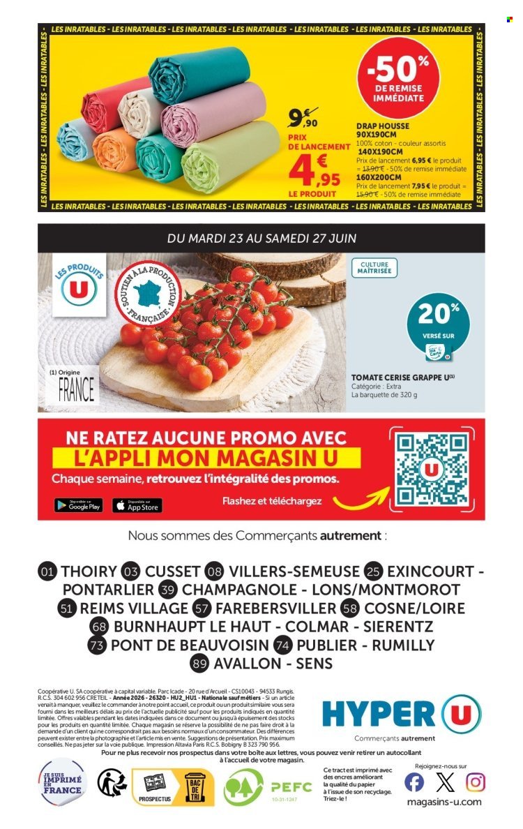 Catalogue HYPER U - Les prix bas de la semaine