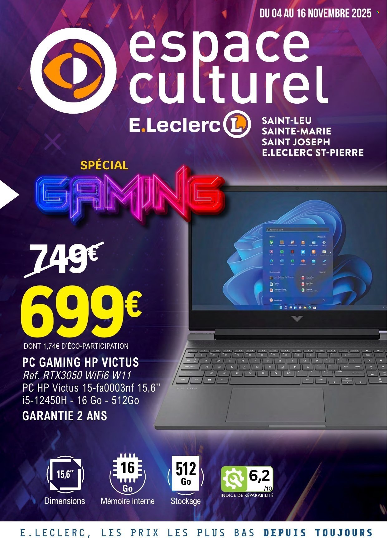 Catalogue E.LECLERC - Du mardi 4 novembre 2025