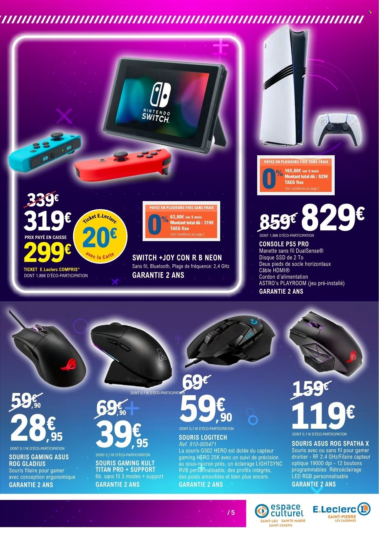 Catalogue E.LECLERC - Du mardi 4 novembre 2025
