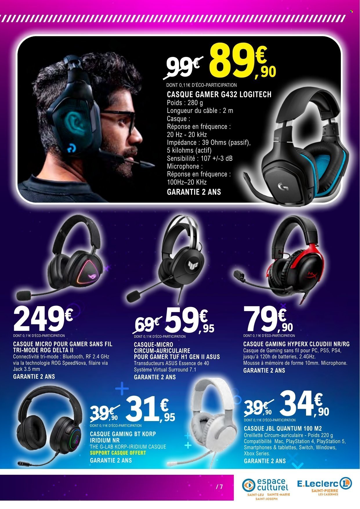 Catalogue E.LECLERC - Du mardi 4 novembre 2025