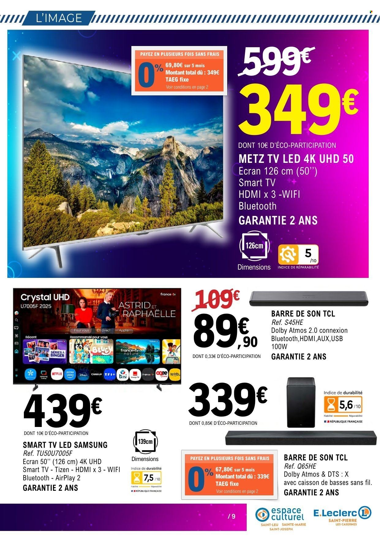 Catalogue E.LECLERC - Du mardi 4 novembre 2025