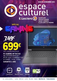 Catalogue E.LECLERC - Du mardi 4 novembre 2025