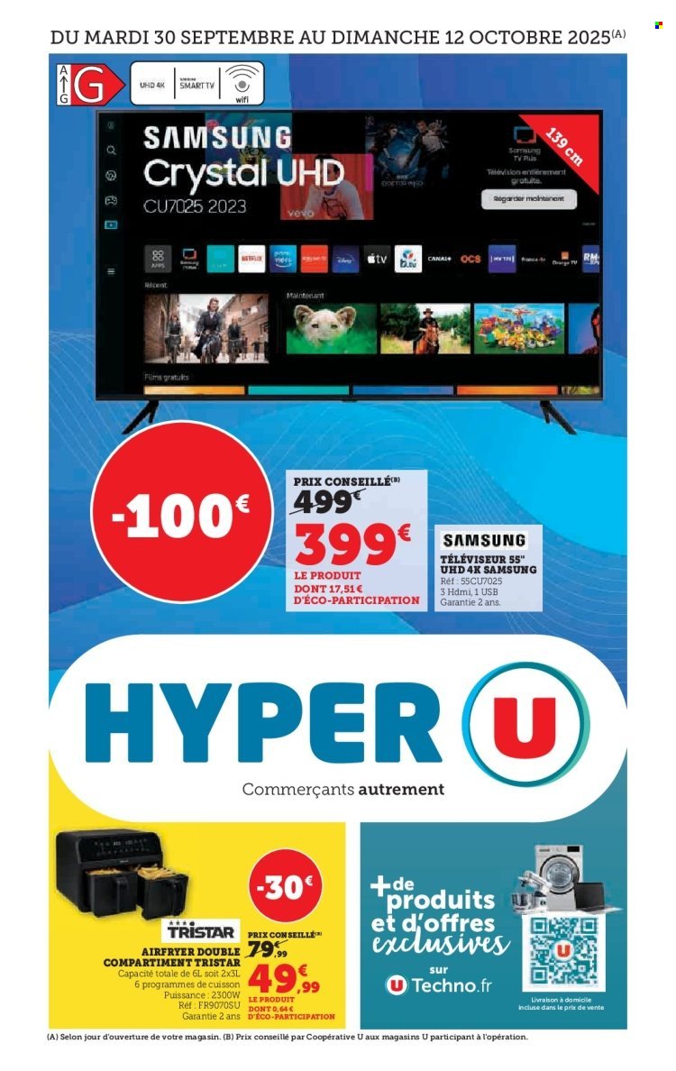 Catalogue HYPER U - Les prix bas de la semaine (2025-09-30 - 2025-10-12)