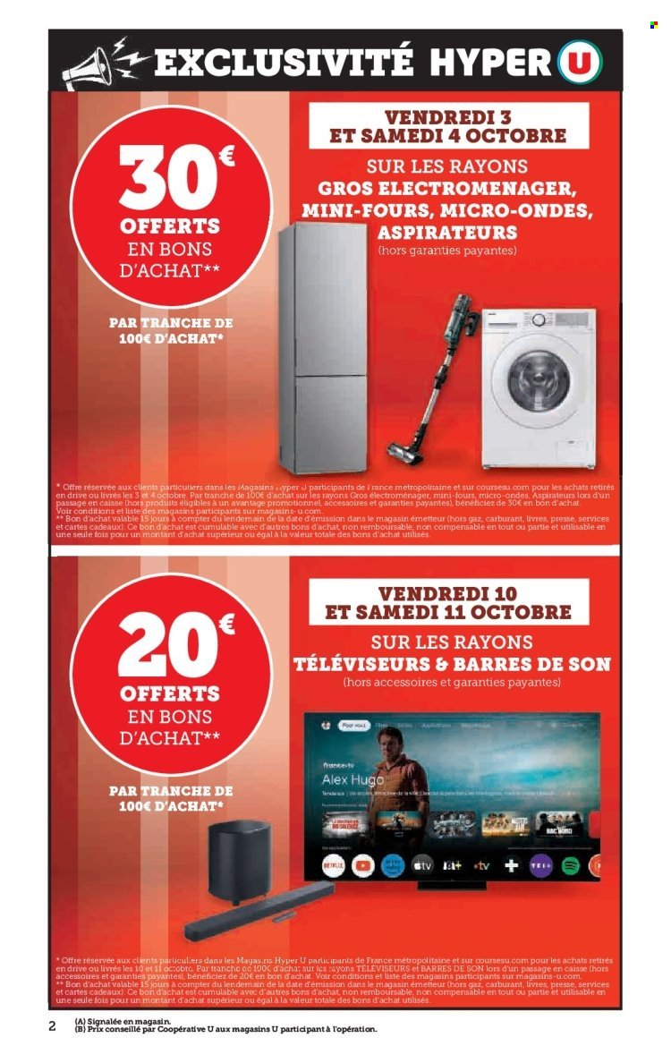 Catalogue HYPER U - Les prix bas de la semaine (2025-09-30 - 2025-10-12)