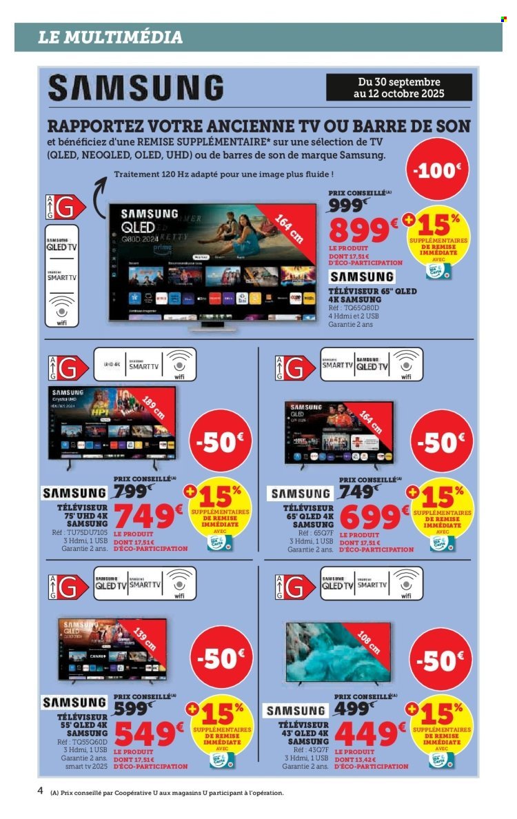 Catalogue HYPER U - Les prix bas de la semaine (2025-09-30 - 2025-10-12)